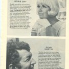 Doris Day Dean Martin 1 page magazine photo clipping X5350