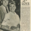 Doris Day Sophia Loren  1 page magazine photo clipping X5357