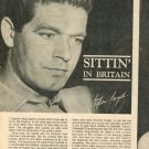 Steven Boyd Tony Perkins 1 page magazine photo clipping X5359