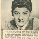 Paul Anka Alan Ladd 1 page magazine photo clipping X5360