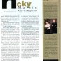 Ricky Martin 2 page magazine photo clipping X5378