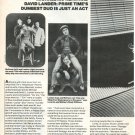 Lenny and Sqiggy David Lander 3 page magazine photo clipping X5413