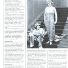 Gloria Swanson 2 page magazine photo clipping X5424