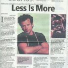 John Mellencamp 1 page magazine photo clipping X5515