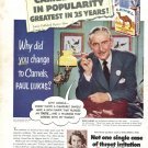 Paul Lukas 1 page magazine photo clipping X5516