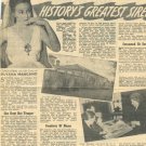 Silvana Mangano 1 page magazine photo clipping X5529