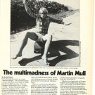 Martin Mull 1 page magazine photo clipping X5593