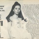 Barbara Parkins 4 page magazine photo clipping X5598