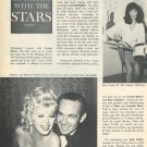 Barbara Nichols Jack Carter 1 page magazine photo clipping X5601
