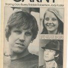 Gary Busey Jodie Foster 2 page magazine photo clipping X5627