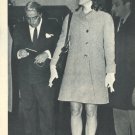 Jacqueline Kennedy 2 page magazine photo clipping X5637