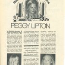 Peggy Lipton 2 page magazine photo clipping X5638
