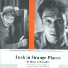 Paul Muni 2 page magazine photo clipping X5645