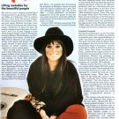 Melanie 2 page magazine photo clipping X5647