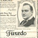 Enrico Caruso 1 page magazine photo clipping X5685