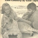 Virginia McKenna Born Free 1 page magazine photo clipping X5743