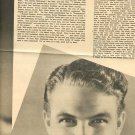 Robert Stack 1 page magazine photo clipping X5750