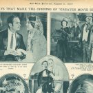 John Barrymore W C Fields 1 page magazine photo clipping X5781