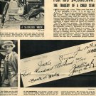 Jackie Coogan 1 page magazine photo clipping X5783