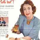 Joan Crawford 1 page magazine photo clipping X5791