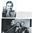 Eddie Cantor 1 page magazine photo clipping X5801