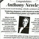 Anthony Newley 1 page magazine photo clipping X5837