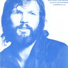 Kris Kristofferson 1 page magazine photo clipping X5848