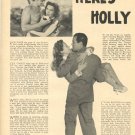 Johnny Weissmuller Tarzan 1 page magazine photo clipping X5850