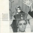 Elizabeth Taylor 3 page magazine photo clipping X5918