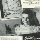 Margaret O'Brien ad 1 page magazine photo clipping X5919