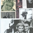 Claire Trevor magazine photo clipping lot X5963