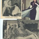 Joan Caulfield magazine photo clipping lot X5968