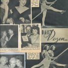 Jeff Donnell magazine photo clipping lot X5972
