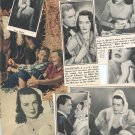 Joan Dixon magazine photo clipping lot X5977