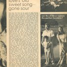Claudine Longet Andy Williams 1 page magazine photo clipping X6020