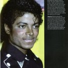 Michael Jackson 1 page magazine photo clipping X6040