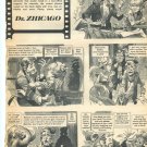 Dr Zhivago 2 page magazine photo clipping X6048