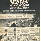 Voyage to the Bottom of the Sea 3 page magazine photo clipping X6053