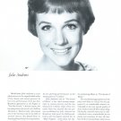 Julie Andrews 1 page magazine photo clipping X6067