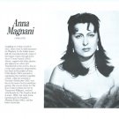 Anna Magnani 1 page magazine photo clipping X6072