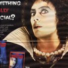 Tim Curry Rocky Horror Picture Show ad 1 page magazine photo clipping X6097