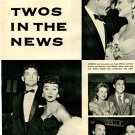 Hugh O'Brian Marla English 1 page magazine photo clipping X6130