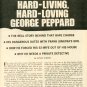 George Peppard 3 page magazine photo clipping X6144