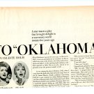 Celeste Holm 2 page magazine photo clipping X6254