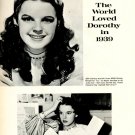 Wizard of Oz Judy Garland 1 page magazine photo clipping X6275