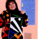 Roseanne Barr 1 page magazine photo clipping X6291