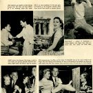 Linda Darnell Clark Gable 1 page magazine photo clipping X6325