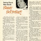 Hugh O'Brian 1 page magazine photo clipping X6347