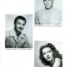 Julie Bishop Bruce Bennett 1 page magazine photo clipping X6377