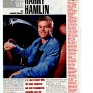 Harry Hamlin 1 page magazine photo clipping X6400